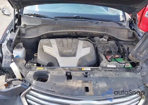 2017 Hyundai Santa Fe Se из США, поврежденный, VIN KM8SN4HF5HU205582